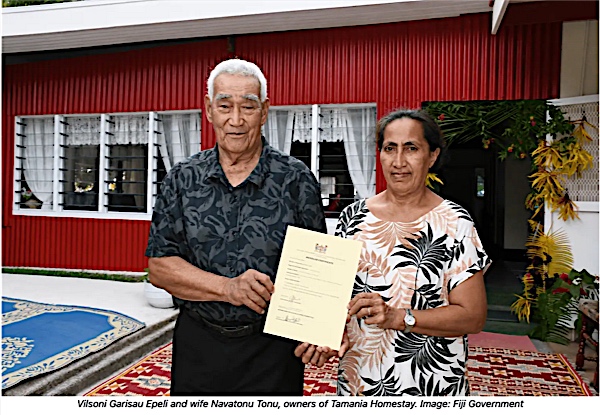 Vilsoni Epeli and wife Navatonu Tonu