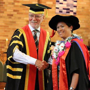 Sef getting degree
